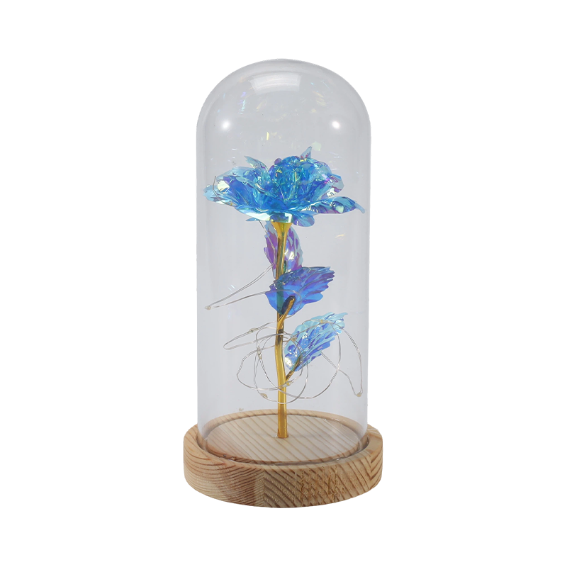 Lampka kloszowa Galaxy Rose Glass (z misiem lub bez, wiele kolorów)