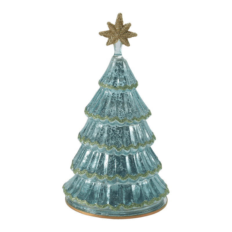 Lampka choinkowa 10*20 cm w stylu vintage ze szkła rtęciowego